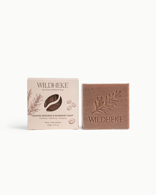 COFFEE GROUNDS & ROSEMARY SOAP