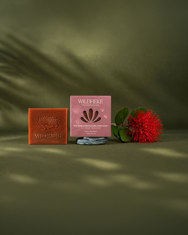 RED WINE & PŌHUTUKAWA HONEY SOAP