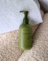 Wildheke plant-based body lotion with magnesium in a bathroom care routine
